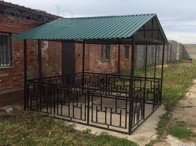 Беседки из профильной трубы