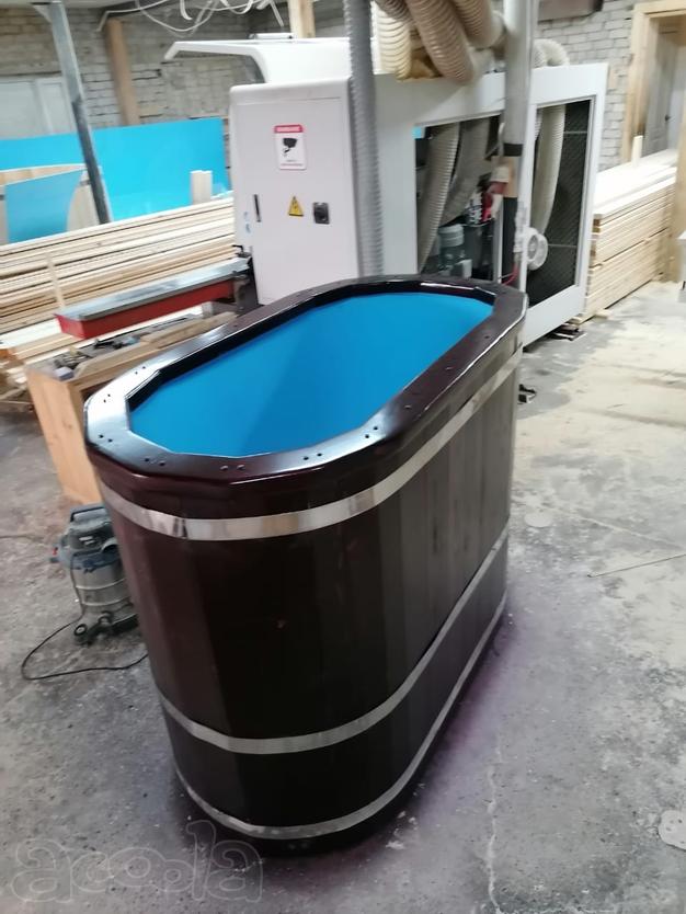 Купели из Сосны c вставкой из полипропилена